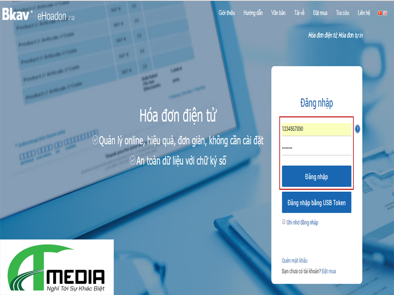 Đại lý hóa đơn điện tử Bkav Hội An